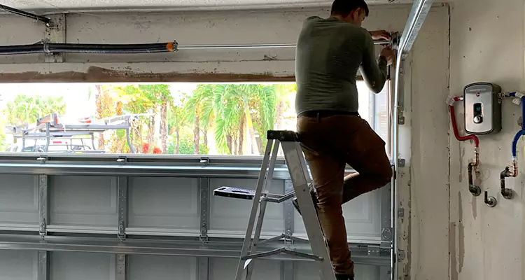 Garage Door Tension Spring Replacement in New Port Richey, FL