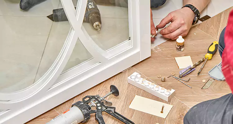 Interior Patio Door Casing Repair in New Port Richey, FL